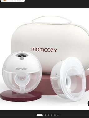 Momcozy M5 Hands-Free Wearable Electric Breast Pump Set: Double Pump System